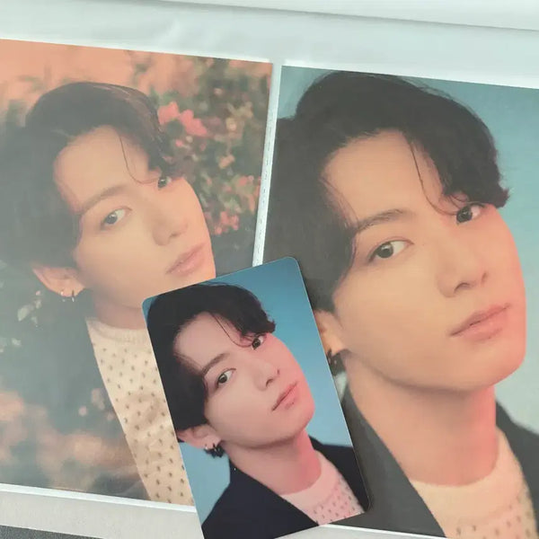 [BUNJANG] BTS Jungkook HYBE INSIGHT Photocard & Postcard Set / 방탄 정국 하이브 인 사이트 입장 포카 엽서 한정