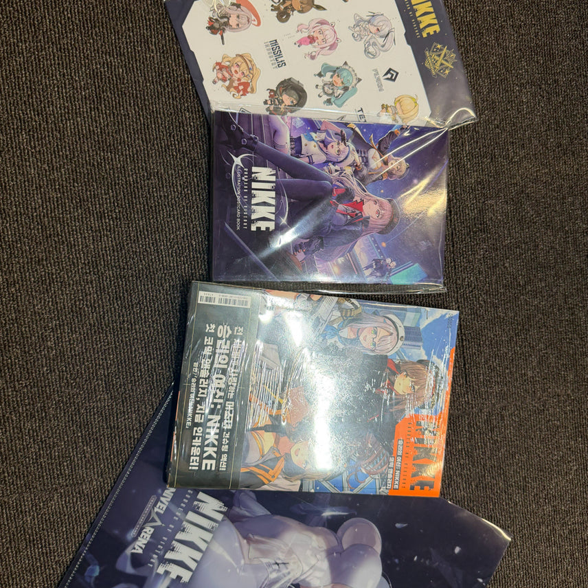 [BUNJANG] Niche Book and Goods Bundle Set / (일괄)니케 서적 및 굿즈 모음