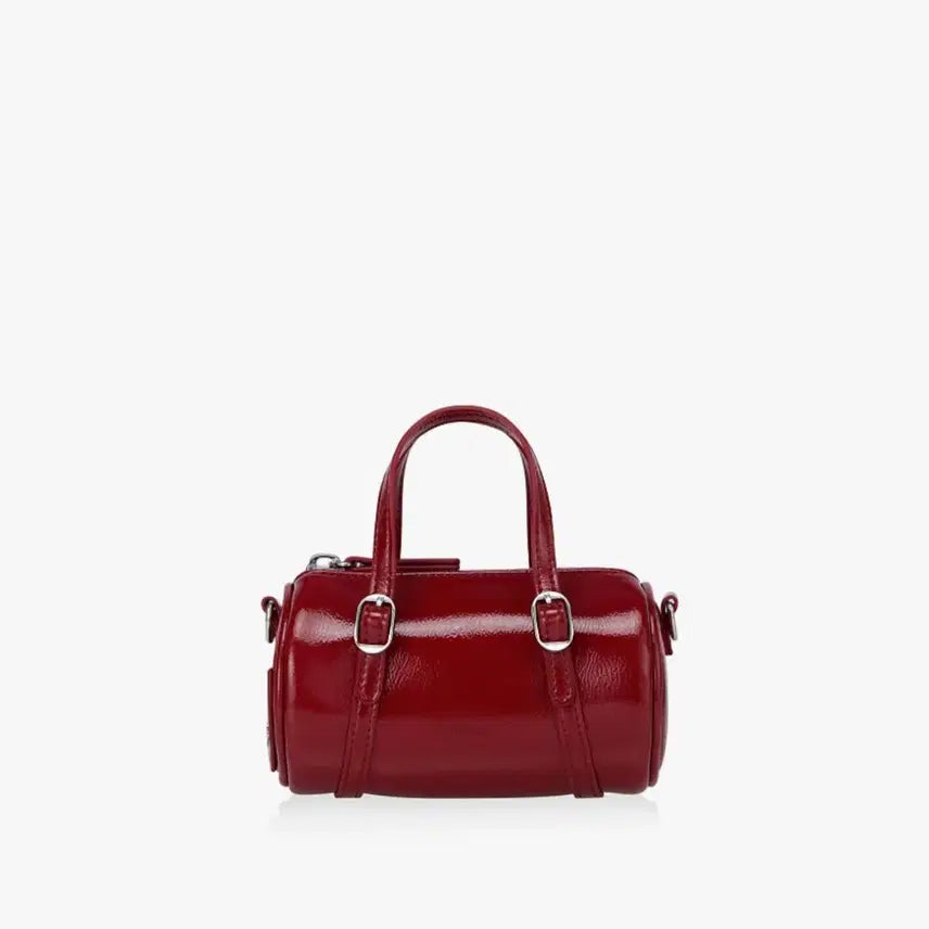 [BUNJANG] Find Kapoor Mini Pillow Bag Burgundy Leather / 파인드카푸어 미니필로우백