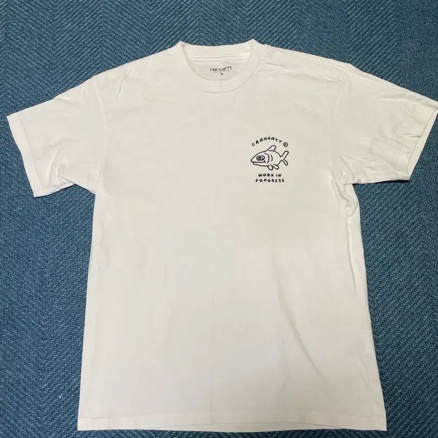 [BUNJANG] Carhartt WIP Icon T-shirt White / 칼하트WIP 아이콘 티셔츠 화이트