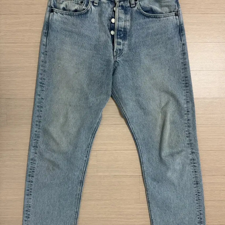 [BUNJANG] orSlow 105 Standard Denim Sky Blue / 오어슬로우(orSlow) 105 스탠다드 데님 스카이블루