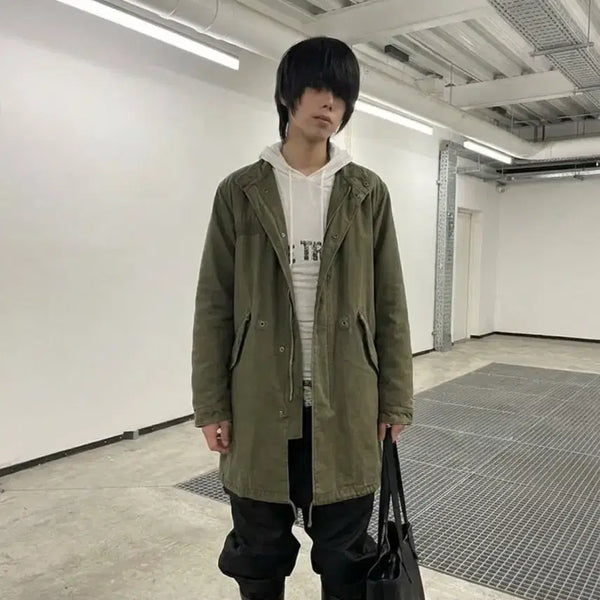 [BUNJANG] B:MING BY BEAMS M-65 Field Long Jacket / B:MING BY BEAMS M-65 필드 롱 자켓