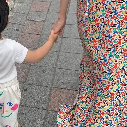 [BUNJANG] Bobo Choses Confetti Pattern Long Dress Women's XS / 보보쇼즈 BOBO CHOSES 컨페티 드레스 여성용 XS