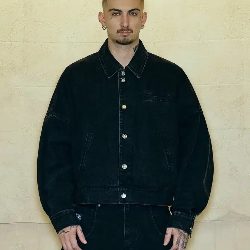 [BUNJANG] OPUS 0012 Misfit Denim Jacket / 오퍼스 0012 misfit denim jacket 데님 자켓