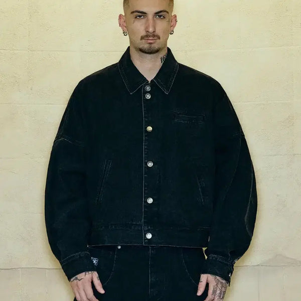[BUNJANG] OPUS 0012 Misfit Denim Jacket / 오퍼스 0012 misfit denim jacket 데님 자켓