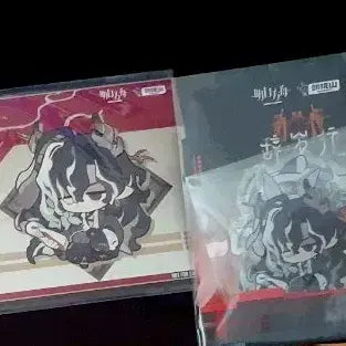 [BUNJANG] Arknights Wang Sasaeng Sticker Pack & Postcard Set / 명일방주 왕 사세행 스티커팩 특전엽서