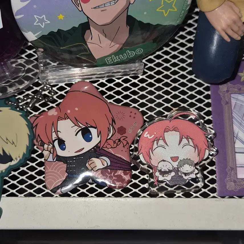 [BUNJANG] Gintama Kamui Korotto Badge Bundle Set / 은혼 카무이 뱃지 코롯토 비공굿 일괄