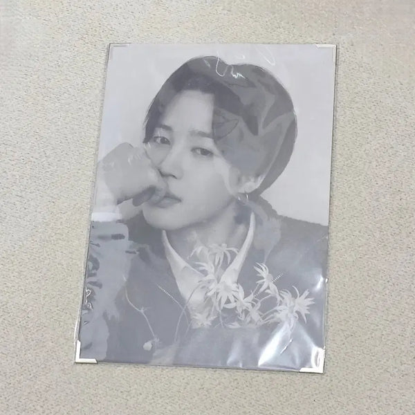 [BUNJANG] BTS Jimin Monochrom Premium Photo (Sealed) / [미개봉] BTS 방탄 모노크롬 지민 프리미엄 포토