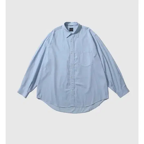 [BUNJANG] Moif Uniform Shirt Bleach Indigo / 모이프 유니폼셔츠 블리치 인디고 1