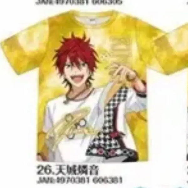 [BUNJANG] Ensemble Stars Amagi Rinne Full Graphic T-Shirt / 앙스타 아마기 린네 풀그래픽 티셔츠