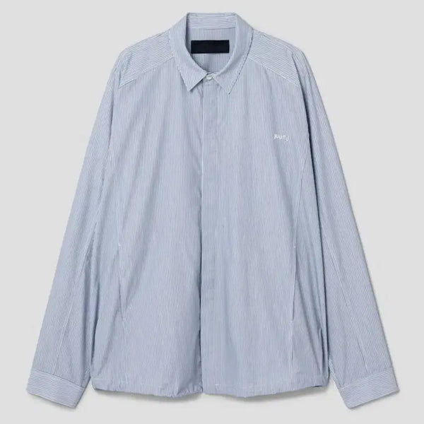 [BUNJANG] Juun.J 23FW Stripe String Shirt - Size 50 / [50] 준지 23FW 스트라이프 스트링 셔츠