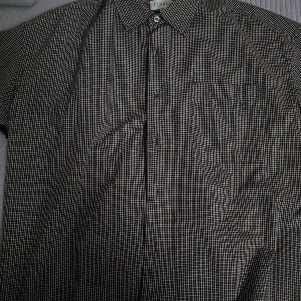 [BUNJANG] Lehab Check Crop Shirt Brown / 르아브 체크 크롭셔츠 브라운