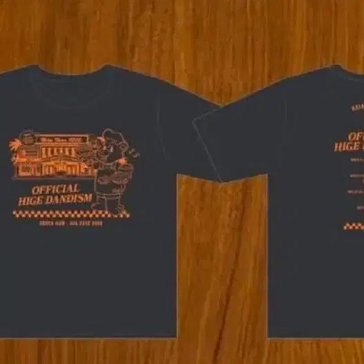[BUNJANG] Official Higedan Asia Tour T-Shirt / 히게단 아시아 투어 반팔 블랙 티셔츠 m