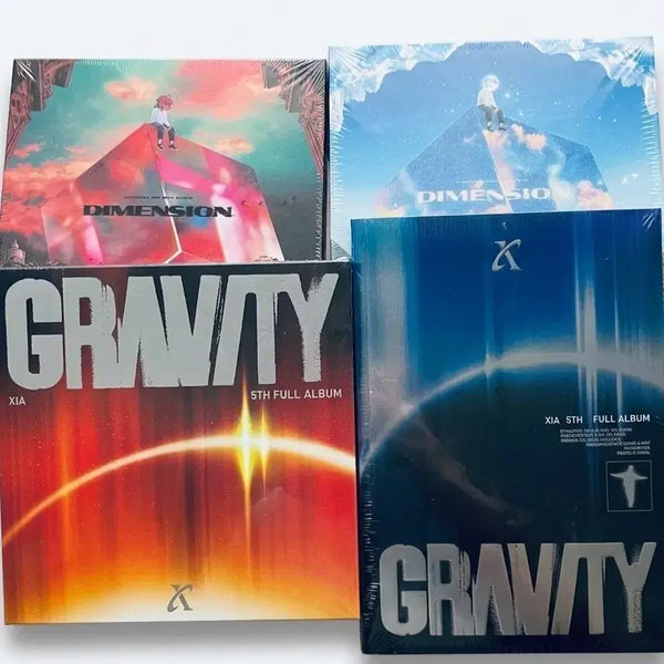 [BUNJANG] Kim Junsu DIMENSION GRAVITY Album Set (Sealed) / 김준수 디멘션 그래비티 앨범