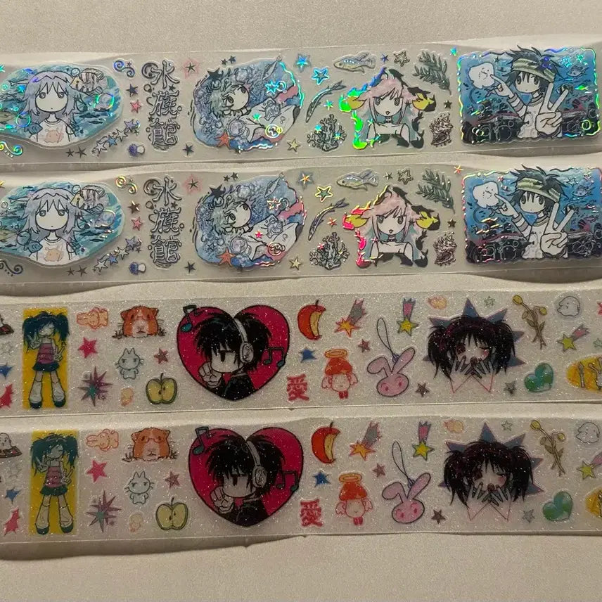 [BUNJANG] Amoos Studio Kiss Cut Sticker Set / 아무스튜 키스컷 띵