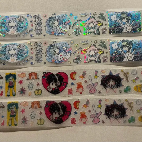 [BUNJANG] Amoos Studio Kiss Cut Sticker Set / 아무스튜 키스컷 띵