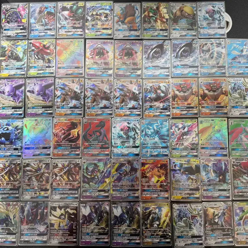 [BUNJANG] Pokemon Card GX Bundle (53 Cards) / 포켓몬 카드 GX 53장 일괄 판매