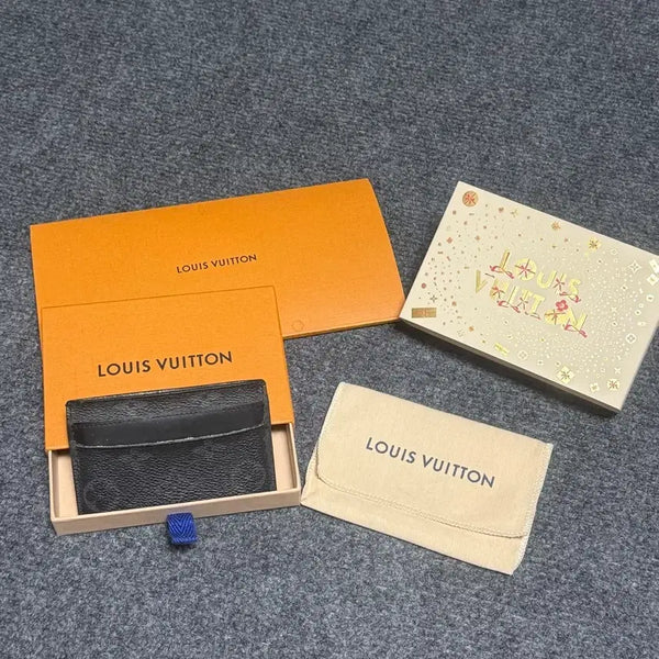 [BUNJANG] Louis Vuitton Monogram Eclipse Card Holder / (급처) 풀구성 루이비통 모노그램 이클립스 카드지갑