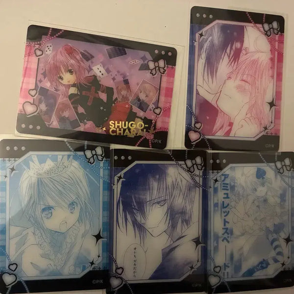 [BUNJANG] Shugo Chara! Favorite Photocard Bundle Set / 캐캐체 캐릭캐릭체인지 페이보릿 포토카드 카드 일괄 판매