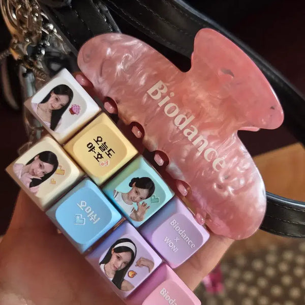 [BUNJANG] RESCENE Wonyi Biodance Keycap Keyring (Yahho Ver.) - Sealed / 리센느 원이 바이오던스 키캡 키링 미개봉 새상품 (야호ver)