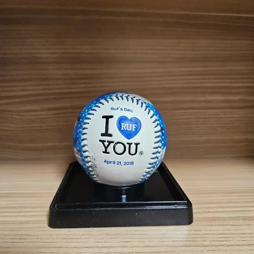 [BUNJANG] Darin Ruf Samsung Lions Signed Photo Baseball / 러프 포토볼