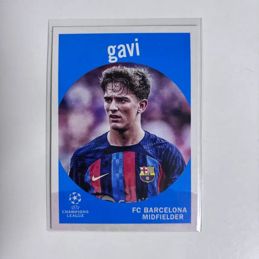 [BUNJANG] FC Barcelona Gavi Soccer Card / FC 바르셀로나 가비 축구 카드