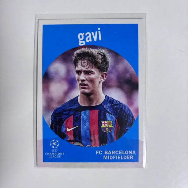 [BUNJANG] FC Barcelona Gavi Soccer Card / FC 바르셀로나 가비 축구 카드