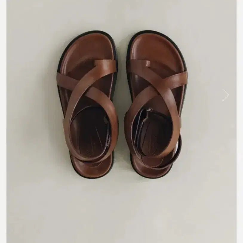 [BUNJANG] Urbanic30 Cove Sandals Brown / 얼바닉30 urbanic30 코브 샌들 cove sandals brown 38