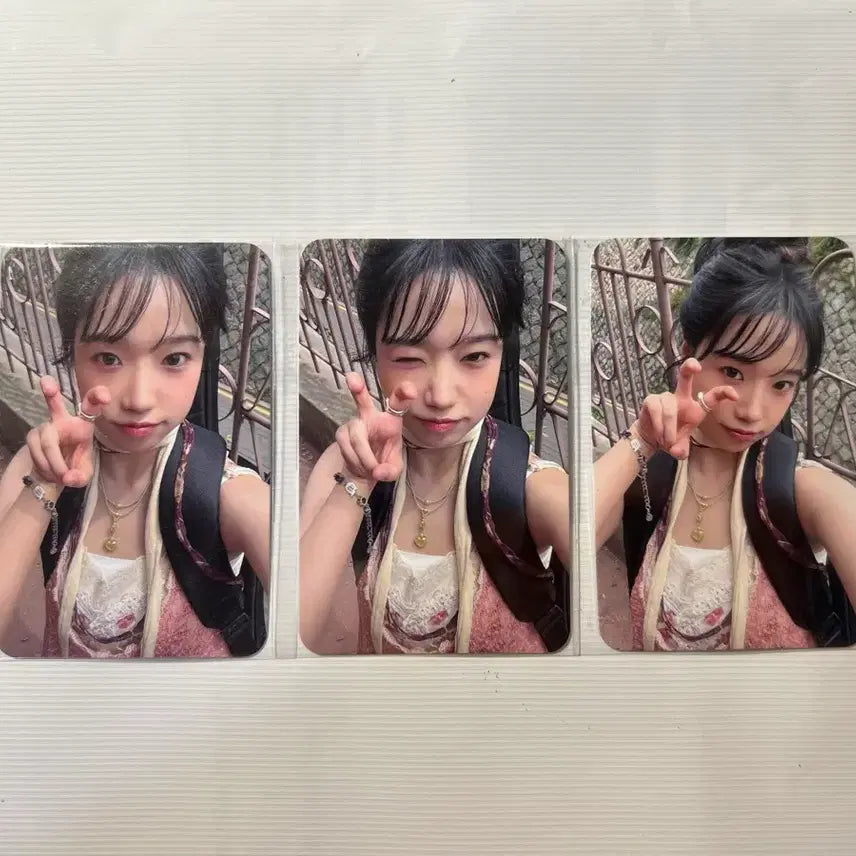 [BUNJANG] Jo Yuri Aladdin Lucky Draw Photocard 3-Set / 조유리 알라딘 특전 포토카드 3장 세트