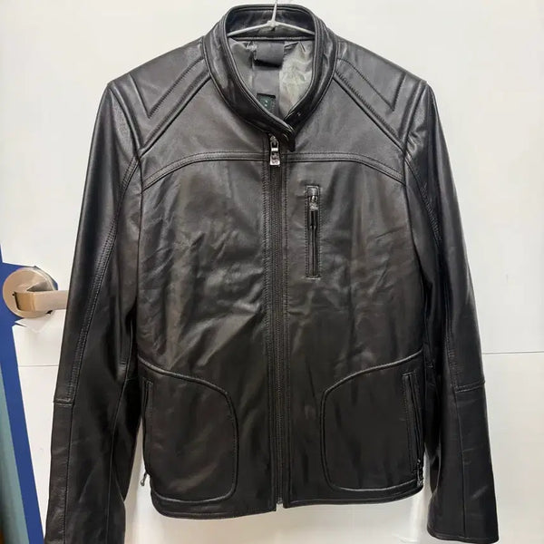 [BUNJANG] Perielice Lambskin Leather Jacket / 페리엘리스 양가죽자켓(66)