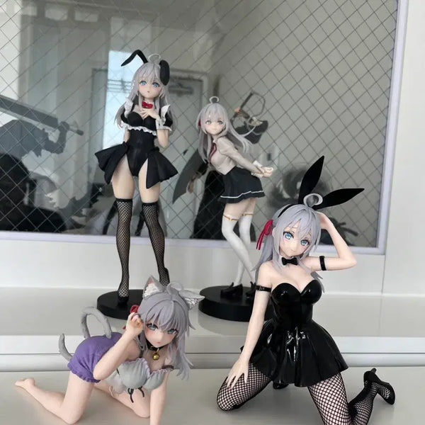 [BUNJANG] SugaryxGhost Anya's Heart Russian Version Figure 4 Types Bundle Set / 가끔씩 툭하고 러시아어로 부끄러워하는 옆자리의 아랴양(로시데레) 피규어 4종 일괄