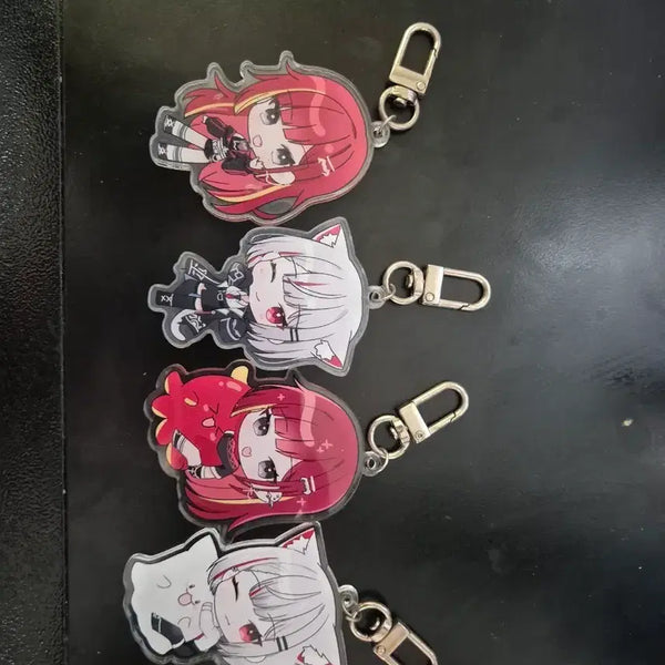 [BUNJANG] Lize & Shiro Acrylic Keyring Bundle Set / 리제 시로 아크릴키링