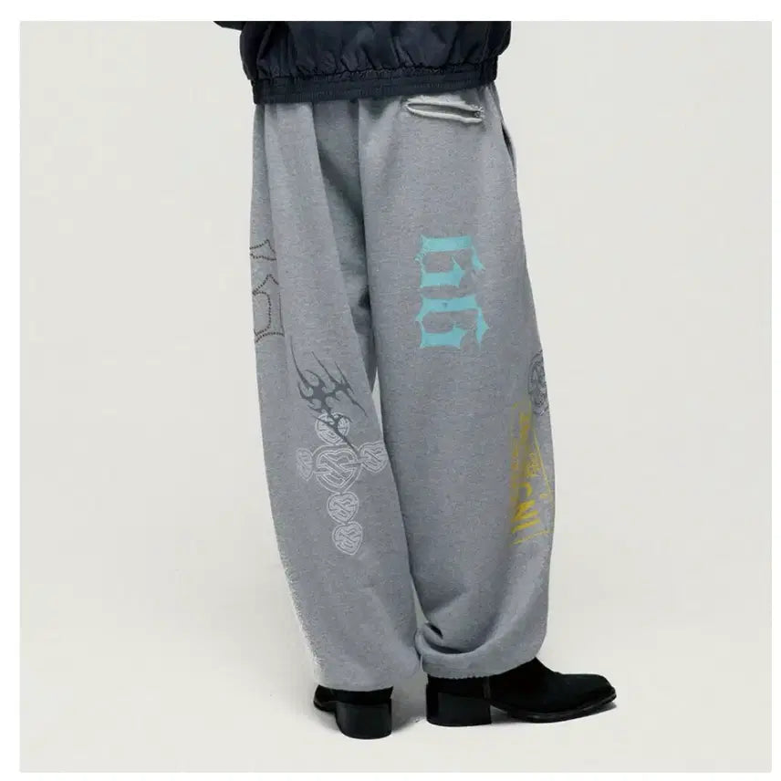 [BUNJANG] Insane Garage Sweatpants Grey / 인세인개러지 스웻팬츠 그레이