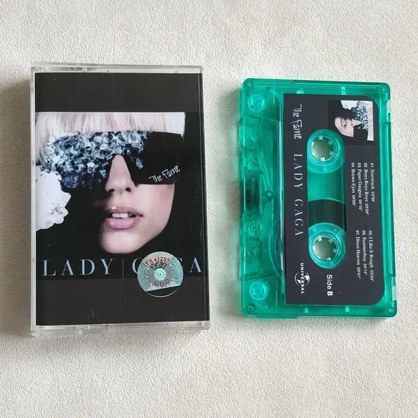 [BUNJANG] Lady Gaga The Fame Limited Edition Green Cassette Tape / 레이디 가가 The Fame 그린 카세트 테이프