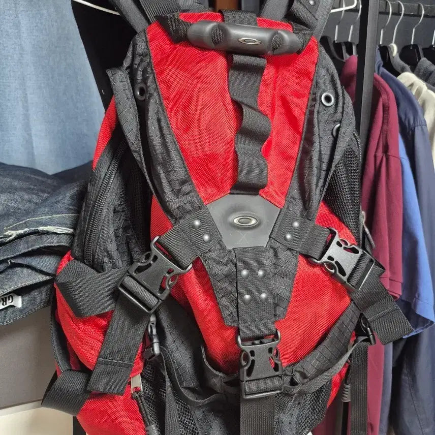 [BUNJANG] Oakley Icon 3.0 Backpack Red/Black / 오클리 백팩 레드/블랙