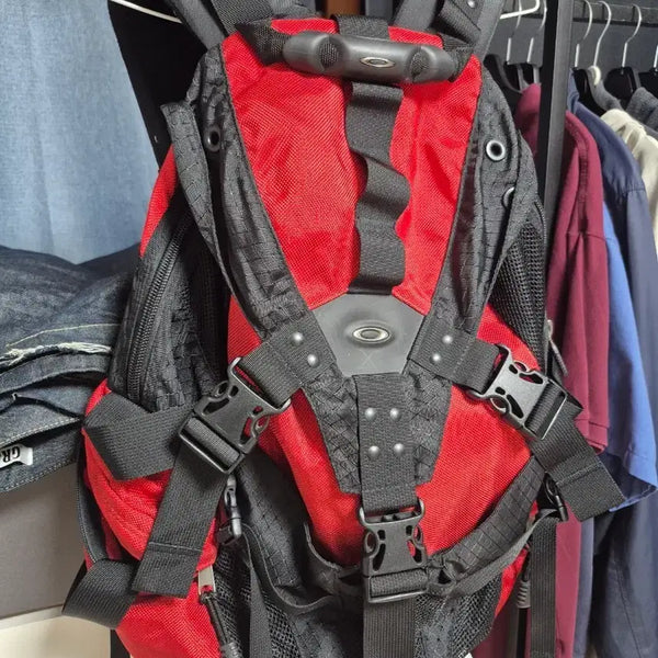 [BUNJANG] Oakley Icon 3.0 Backpack Red/Black / 오클리 백팩 레드/블랙