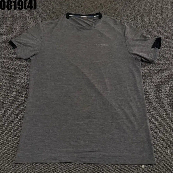 [BUNJANG] Merrell Men's Short Sleeve T-Shirt Grey / 메렐 반팔 티셔츠 남성용 그레이