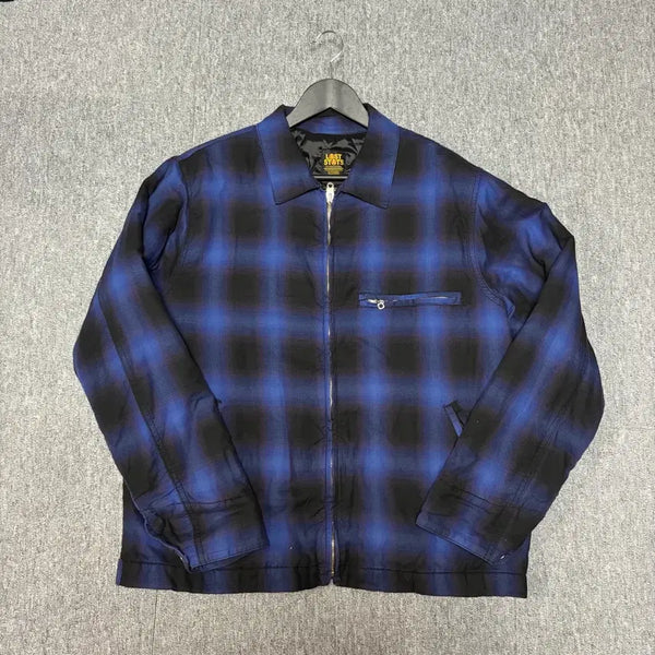 [BUNJANG] La Statz Ombre Shirt Jacket / [1] 라스탯츠 옴브레 셔츠 자켓