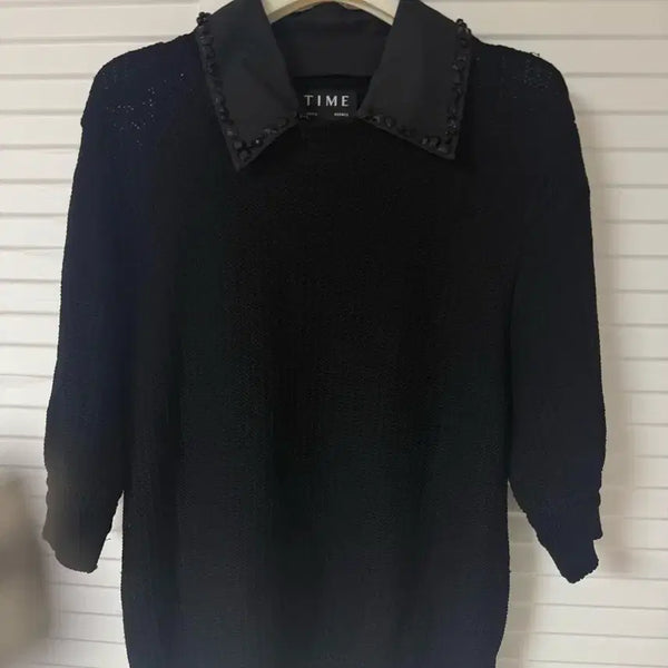 [BUNJANG] Time Knit Black / 타임 니트 블랙