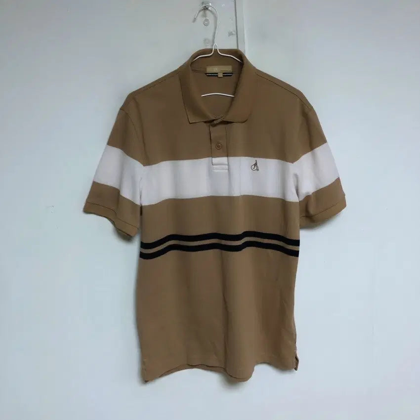 [BUNJANG] Beanpole Men's Short Sleeve T-Shirt / 빈폴 남성 반팔티 100L@9925