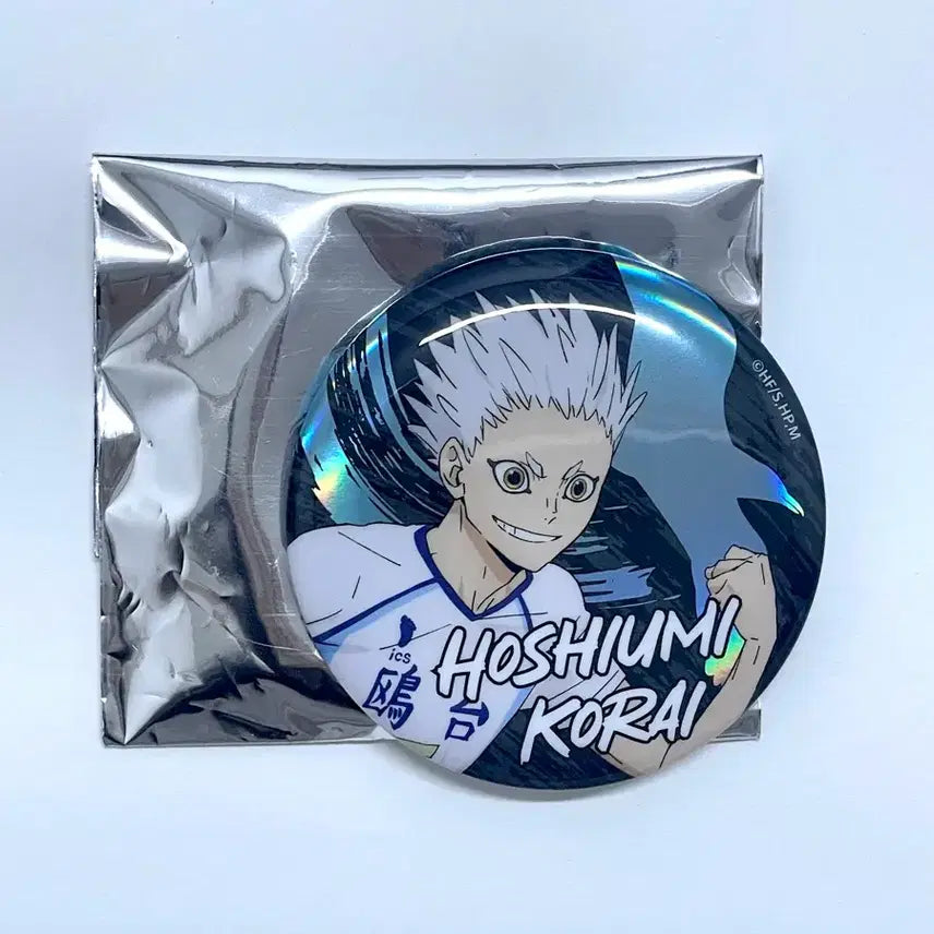 [BUNJANG] Haikyuu!! Hoshiumi Korai Can Badge / 하이큐 호시우미 코라이 캔뱃지