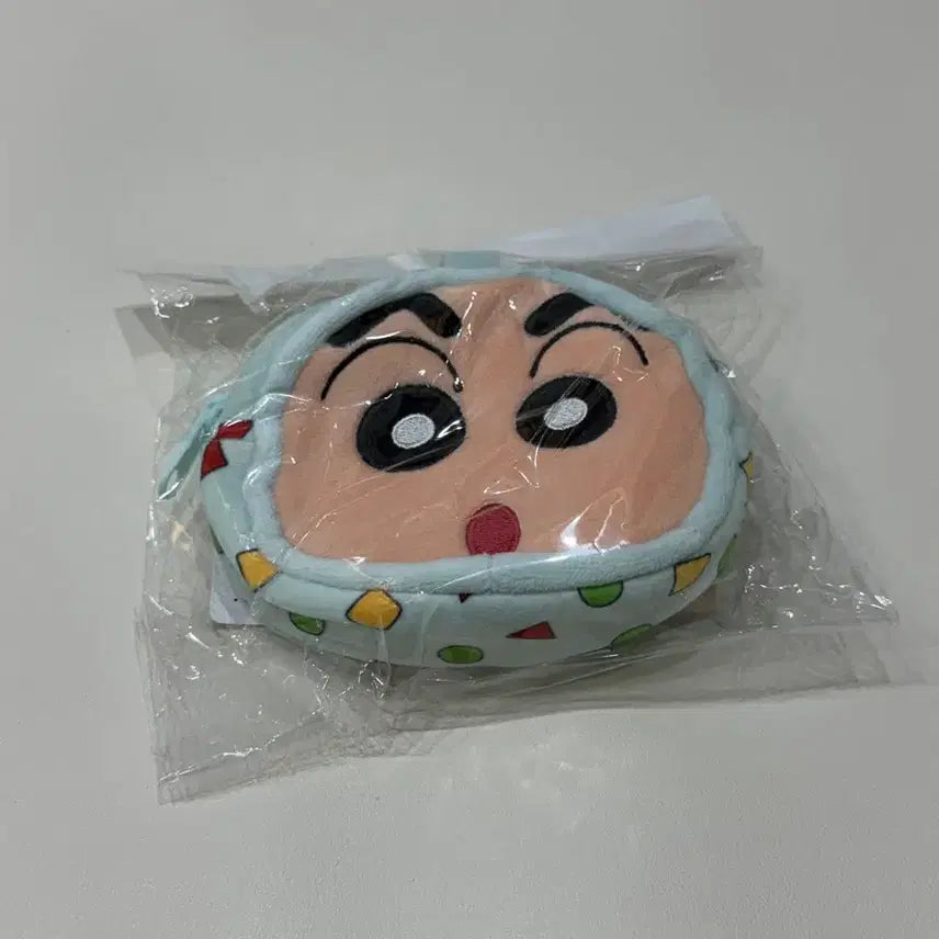 [BUNJANG] Crayon Shin-chan Face Pouch / 짱구 얼굴 파우치