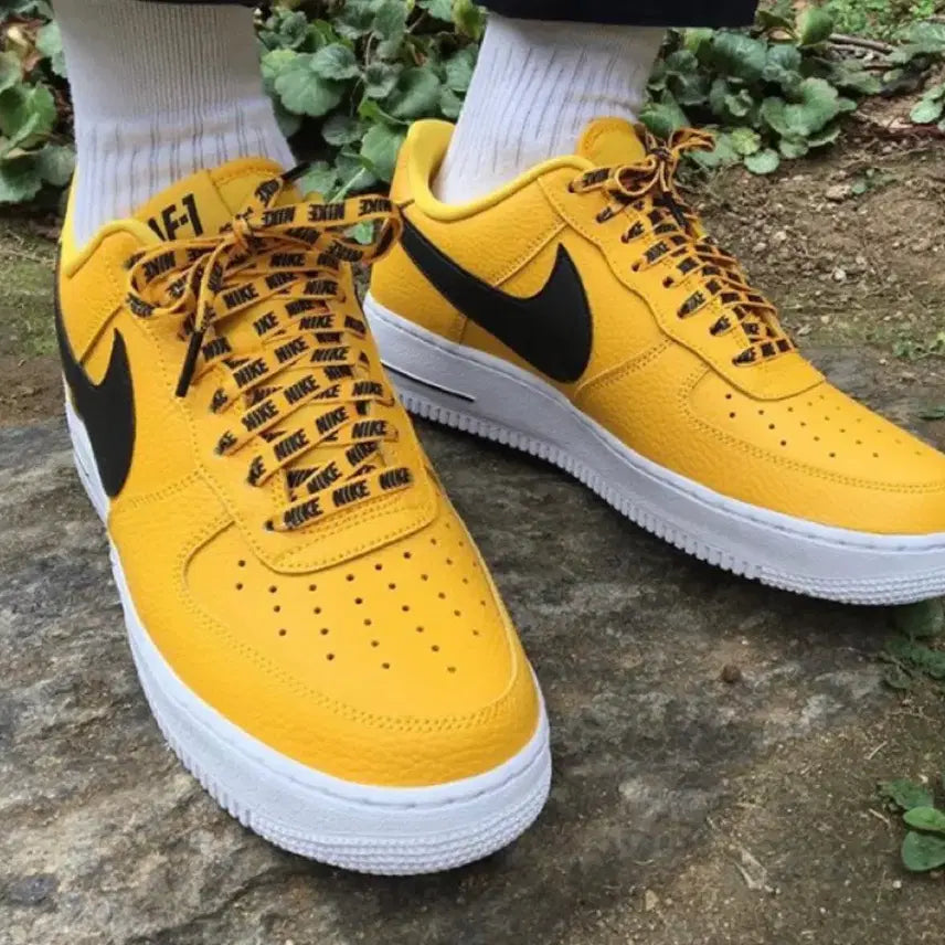 [BUNJANG] Nike Air Force 1 Low NBA Amarillo Yellow / 나이키 에어포스 1 로우 NBA 아마릴로 240