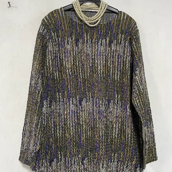 [BUNJANG] N6940 Pleated Blouse / 특가새)N6940 플리츠 블라우스