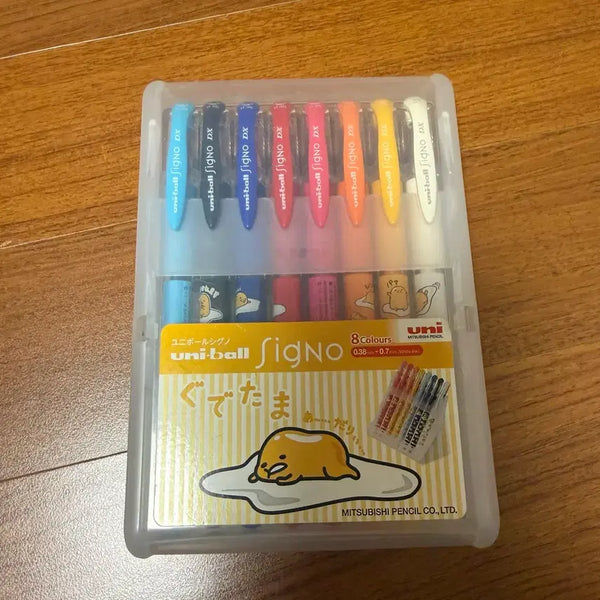 [BUNJANG] Gudetama Signo Ballpoint Pen Set / [새상품] 구테타마 시그노 볼펜 세트