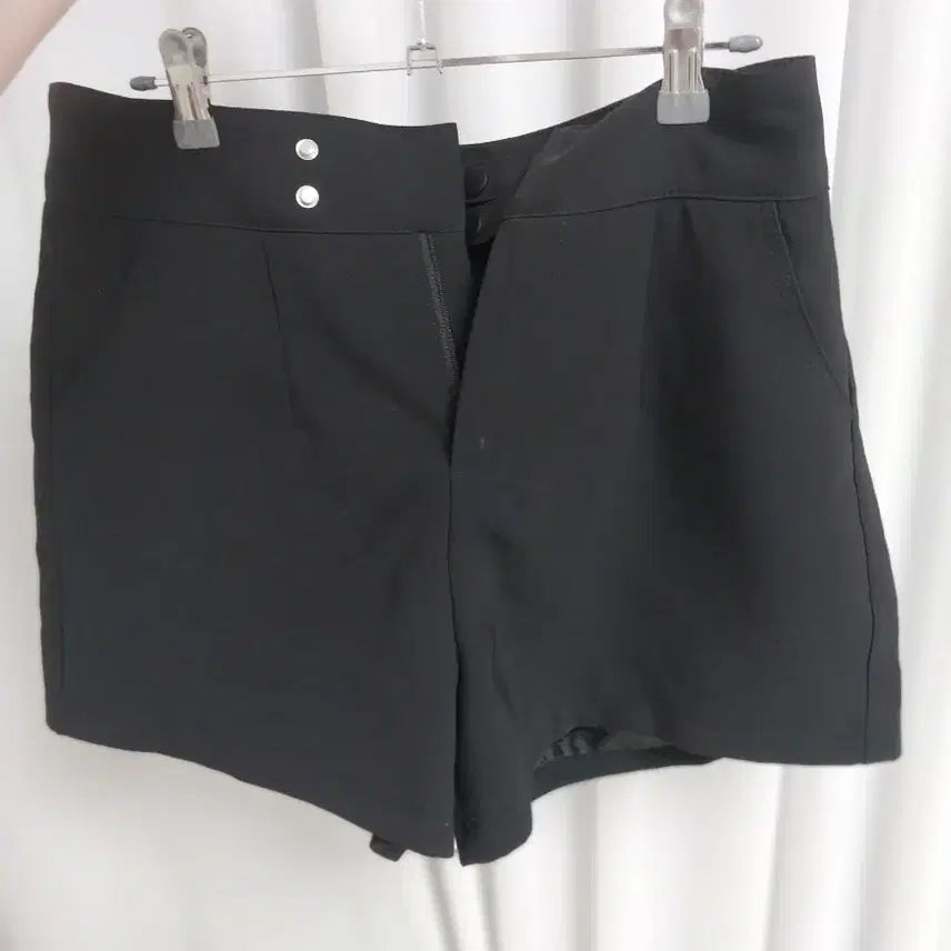 [BUNJANG] Black Hot Pants / 블랙 핫팬츠