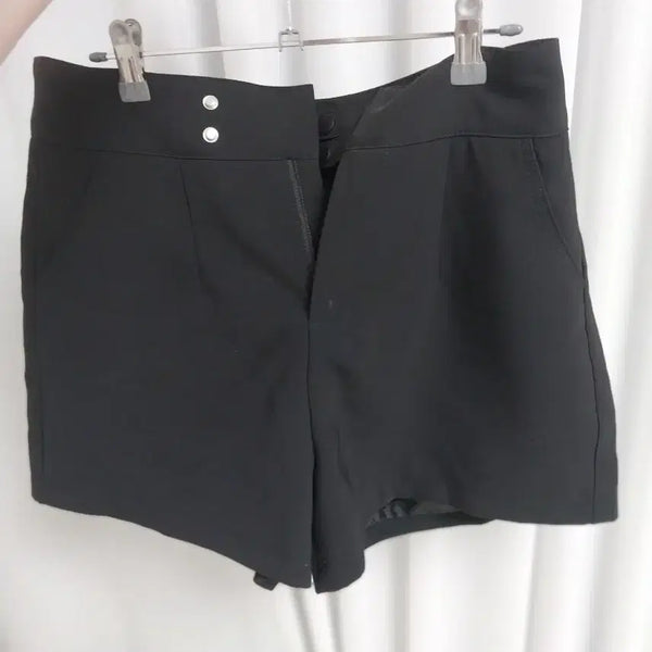 [BUNJANG] Black Hot Pants / 블랙 핫팬츠