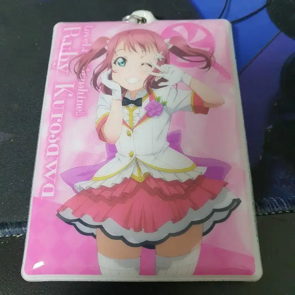 [BUNJANG] Love Live! Sunshine!! Kurosawa Ruby Plush Keychain / 러브라이브 선샤인 쿠로사와 루비 키링
