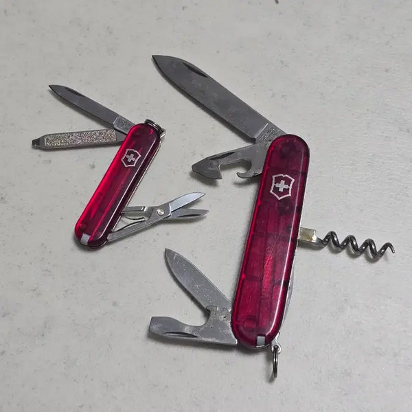 [BUNJANG] Victorinox Mini Tool & Multi-Tool Bundle / 투명 빅토리녹스 미니툴 과 멀티툴 일괄