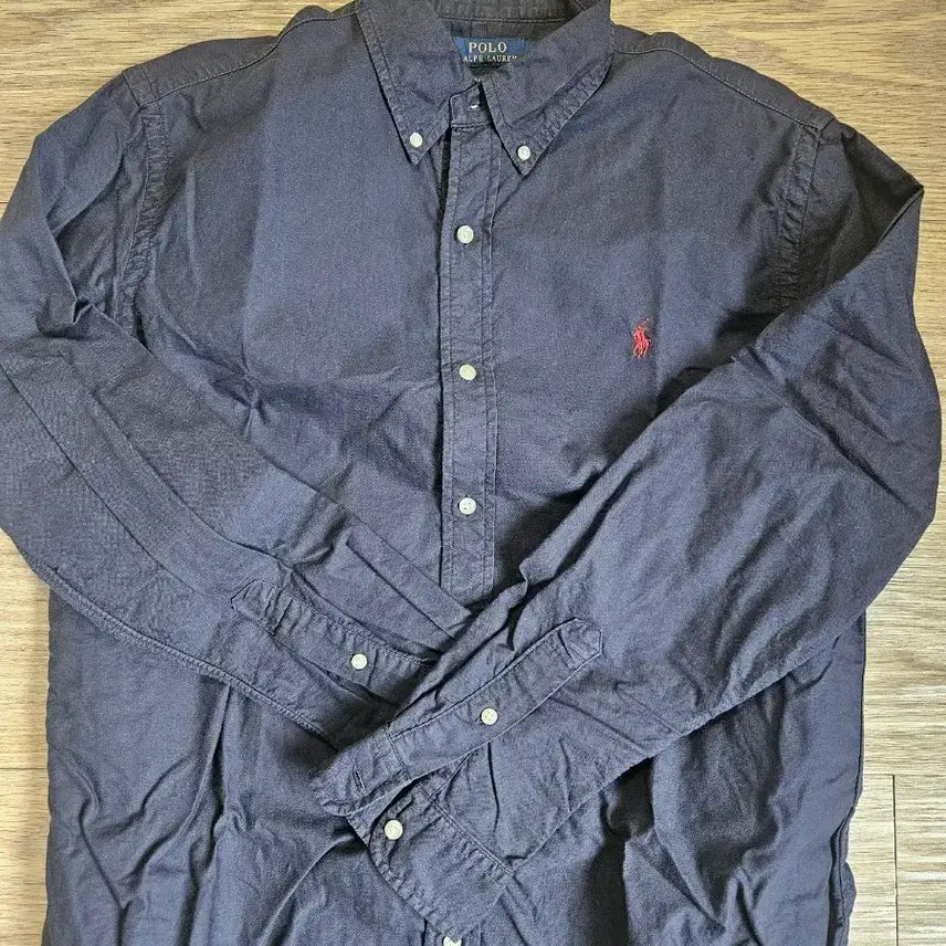 [BUNJANG] Polo Ralph Lauren Classic Fit Oxford Shirt Navy / 폴로 옥스포드 남방 셔츠